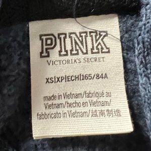 blue crop top hoodie